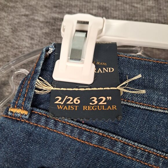 Lucky Brand Ankle Jeans Sofia Boot Sz 2/26 Regular Blue Stretch Dark Wash NWT - Picture 15 of 15